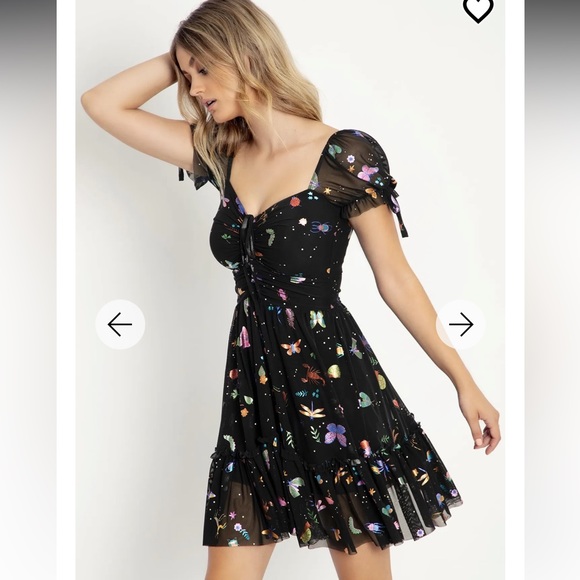 BlackMilk Tiny Kingdom Short Tea Party Dress - LIMITED - Picture 1 of 14